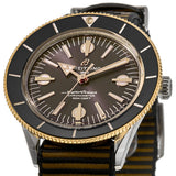 Breitling Superocean Heritage '57 Outerknown Limited Edition Brown Dial Brown NATO Strap Watch for Men - U103701A1Q1W1 Authentic Buy Shop Now