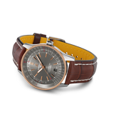 Breitling Navitimer Automatic 41 Grey Dial Brown Leather Strap Watch for Men - U17326121M1P1 Authentic Buy Shop Now