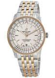 Breitling Navitimer Automatic 41 White Dial Two Tone Steel Strap Watch for Men - U17326211G1U1 Authentic Buy Shop Now