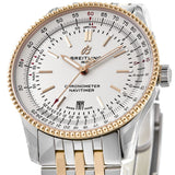 Breitling Navitimer Automatic 41 White Dial Two Tone Steel Strap Watch for Men - U17326211G1U1 Authentic Buy Shop Now