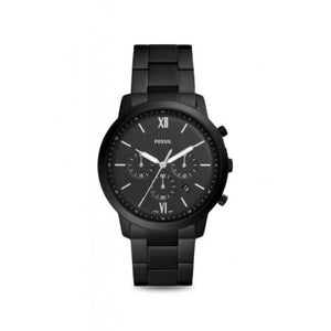 Fossil Neutra Chronograph Black Dial Black Steel Strap Watch for Men - FS5474 Authentic Buy Shop Now
