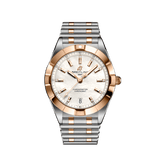 Breitling Chronomat B02 18K Red Gold White Dial Two Tone Steel Strap Watch for Men - U77310101A2U1 Authentic Buy Shop Now