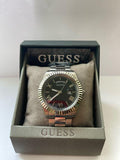 Guess Connoisseur Black Dial Silver Steel Strap Watch for Men - GW0265G1 Authentic Buy Shop Now