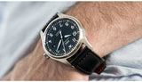 IWC Pilot's Mark XVIII 40mm Black Dial Black Leather Strap Watch for Men - IW327001 Authentic Buy Shop Now
