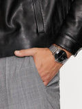 Emporio Armani Minimalist Black Dial Silver Steel Strap Watch for Men - AR11600 Authentic Buy Shop Now