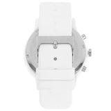 Lacoste 12.12 Chronograph White Dial White Silicon Strap Watch for Men - 2011246 Authentic Buy Shop Now