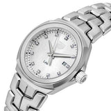 Tag Heuer Link Quartz Diamonds Mother of Pearl Dial Silver Steel Strap Watch for Women - WBC1312.BA0600 Authentic Buy Shop Now