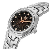 Tag Heuer Link Quartz Diamonds Black Dial Silver Steel Strap Watch for Men - WBC131G.BA0649 Authentic Buy Shop Now