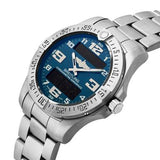 Breitling Aerospace Evo Blue Dial Silver Steel Strap Watch for Men - E79363101C1E1 Authentic Buy Shop Now