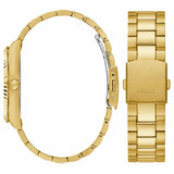 Guess Connoisseur Gold Dial Gold Steel Strap Watch for Men - GW0265G2 Authentic Buy Shop Now