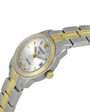 Tissot T Classic PR100 White Dial Two Tone Steel Strap Watch For Women - T049.210.22.032.00 Authentic Buy Shop Now