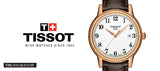 Tissot T Classic Carson Quartz White Dial Brown Leather Strap Watch for Men - T085.410.36.012.00 Authentic Buy Shop Now