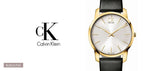 Calvin Klein City Silver Dial Black Leather Strap Watch For Men - K2G21520 Authentic Buy Shop Now
