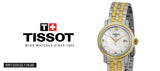 Tissot T Classic Bridgeport Lady White Mother of Pearl Dial Watch For Women - T097.010.22.118.00 Authentic Buy Shop Now