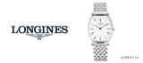 Longines La Grande Classique de Longines Tonneau White Dial Silver Steel Strap Watch for Women - L4.205.4.11.6 Authentic Buy Shop Now