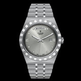 Tudor Royal Day Date Diamonds Automatic Silver Dial Silver Steel Strap Watch for Men - M28600-0002 Authentic Buy Shop Now