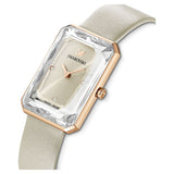 Swarovski Uptown Crystal Grey Dial Grey Leather Strap Watch for Women - 5547716 Authentic Buy Shop Now