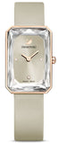 Swarovski Uptown Crystal Grey Dial Grey Leather Strap Watch for Women - 5547716 Authentic Buy Shop Now