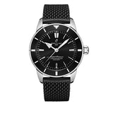 Breitling Superocean Heritage B20 Automatic 44 Black Dial Black Mesh Bracelet Watch for Men - AB2030121B1S1 Authentic Buy Shop Now