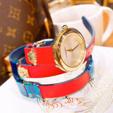 Versace V-Flare Quartz Silver Dial Red Leather Strap Watch for Women - VEBN00418 Authentic Buy Shop Now