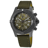 Breitling Avenger Chronograph 45mm Green Dial Green Nylon Strap Watch for Men - V13317101L1X1 Authentic Buy Shop Now