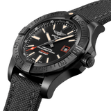 Breitling Avenger Blackbird 44mm Black Dial Black Nylon Strap Watch for Men - V1731110/BD74/109W/M20BASA.1 Authentic Buy Shop Now