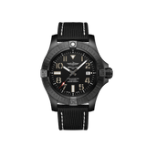Breitling Avenger Automatic 45 Seawolf Night Mission Black Dial Black Nylon Strap Watch for Men - V17319101B1X1 Authentic Buy Shop Now