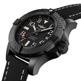 Breitling Avenger Automatic 45 Seawolf Night Mission Black Dial Black Nylon Strap Watch for Men - V17319101B1X1 Authentic Buy Shop Now