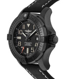 Breitling Avenger Automatic 45 Seawolf Night Mission Black Dial Black Nylon Strap Watch for Men - V17319101B1X1 Authentic Buy Shop Now