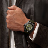 Breitling Avenger Automatic GMT 45 Night Mission Green Dial Green Nylon Strap Watch for Men - V323952A1L1X1 Authentic Buy Shop Now