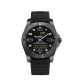 Breitling Aerospace Evo Black Dial Black Rubber Strap Watch for Men - V79363101B1S1 Authentic Buy Shop Now