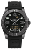 Breitling Aerospace Evo Black Dial Black Rubber Strap Watch for Men - V79363101B1S1 Authentic Buy Shop Now
