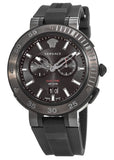 Versace V Extreme Chronograph Black Tone Dial Black Rubber Strap Watch for Men - VCN020017 Authentic Buy Shop Now