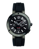 Versace V Extreme Chronograph Black Tone Dial Black Rubber Strap Watch for Men - VCN020017 Authentic Buy Shop Now