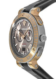Versace V Extreme Chronograph Brown Tone Dial Black Rubber Strap Watch for Men - VCN030017 Authentic Buy Shop Now