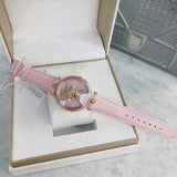 Versace Palazzo Empire Pink Dial Pink Leather Strap Watch for Women - VCO030017 Authentic Buy Shop Now