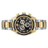 Versace V-Ray Chronograph Black Dial Two Tone Steel Strap Watch For Men - VE2I00421 Authentic Buy Shop Now
