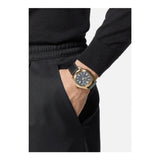 Versace Greca Time Quartz Black Dial Brown Leather Strap Watch For Men - VE3K00222 Authentic Buy Shop Now