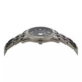Versace Greca Time Quartz Black Dial Grey Steel Strap Watch for Men - VE3K00622 Authentic Buy Shop Now