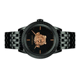 Versace Palazzo Empire Quartz Black Dial Black Steel Strap Watch For Men - VEDB00518 Authentic Buy Shop Now