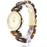 Michael Kors Delray Gold Dial Two Tone Steel Strap Watch for Women - MK4314 Authentic Buy Shop Now