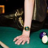 Versace Palazzo Empire Greca Green Dial Gold Mesh Bracelet Watch for Women - VEDV00819 Authentic Buy Shop Now