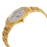 Versace Audrey Quartz Grey Dial Gold Steel Strap Watch for Women - VELR00719 Authentic Buy Shop Now