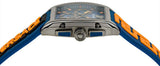 Versace Iconic Dominus Chronograph Blue Dial Blue Rubber Strap Watch For Men - VE6H00323 Authentic Buy Shop Now