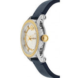 Versace Viamond Quartz White Dial Blue Leather Strap Watch For Men - VEPO00120 Authentic Buy Shop Now