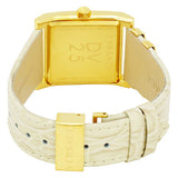 Versace DV-25 Gold Dial Off White Leather Strap Watch for Women - VQF030015 Authentic Buy Shop Now