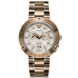 Versace V Extreme Chronograph White Dial Rose Gold Stainless Steel Watch for Women - VCN050017 Authentic Buy Shop Now