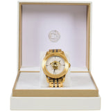 Versace Palazzo Empire White Dial Two Tone Steel Strap Watch for Men - VERD00418 Authentic Buy Shop Now
