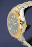 Versace Hellenyium Green Dial Two Tone Steel Strap Watch for Women - V12050015 Authentic Buy Shop Now