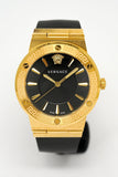 Versace Greca Black Dial Black Leather Strap Watch for Women - VEVH00320 Authentic Buy Shop Now